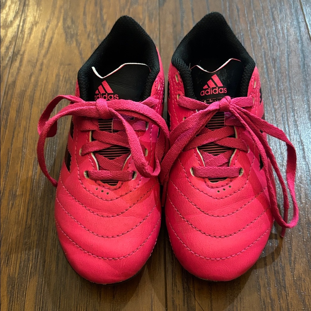 Adidas Youth Pink Soccer Cleats